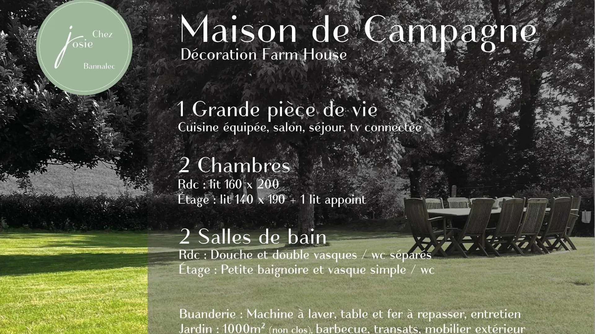 Chez Josie, Cottage En Bretagne Bannalec